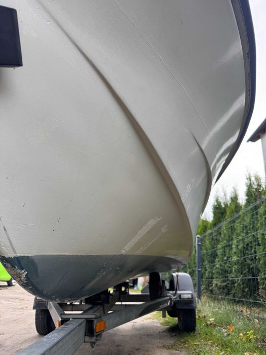 Łódka wędkarska 4 m + silnik Suzuki 6 KM stabilna, zadbana,