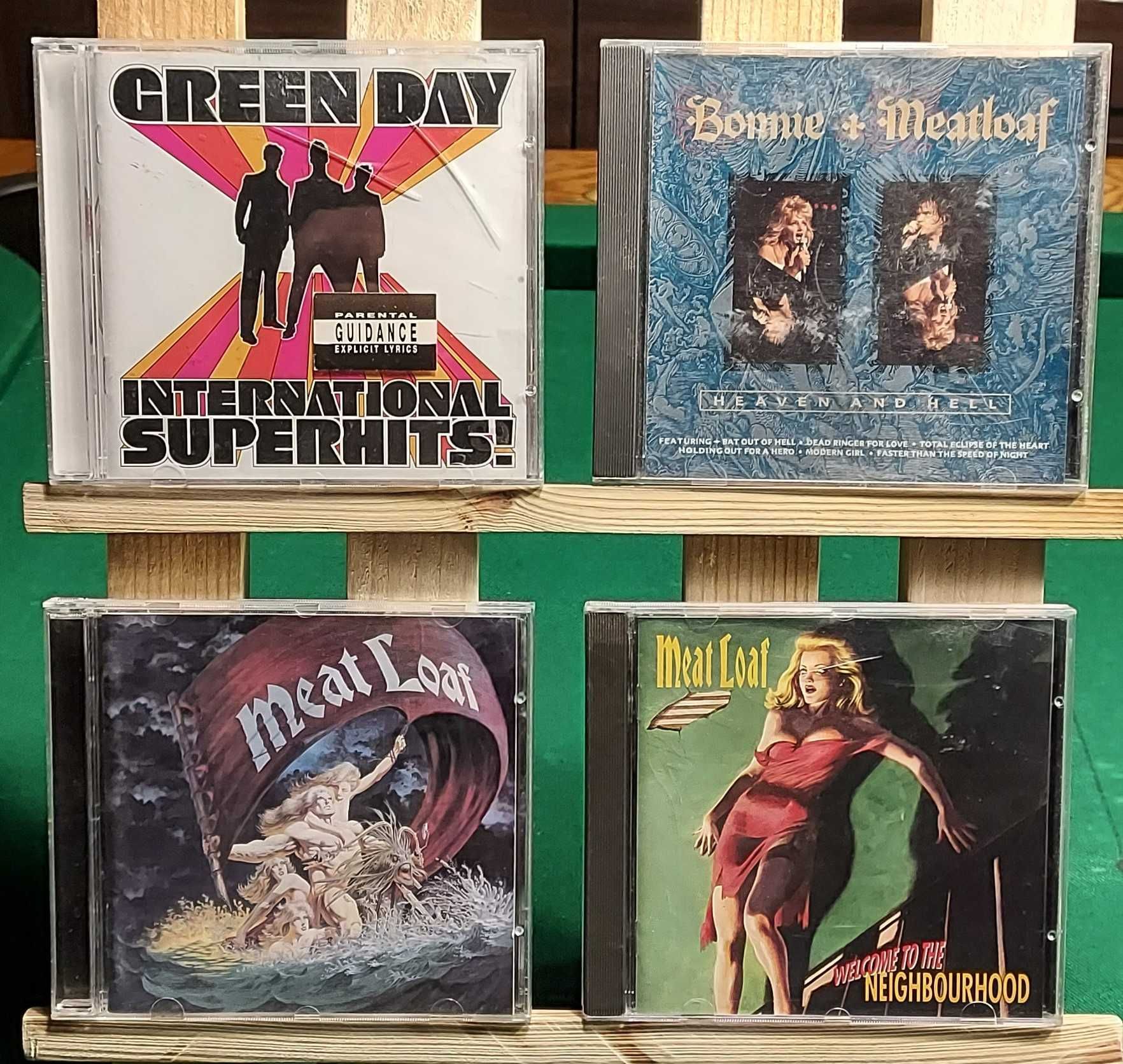 CD - Def Leppard, 10CC. Meat Loaf, Resmus, Green Day i inne