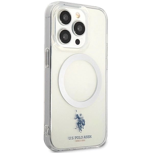 Etui U.S. Polo Assn. MagSafe Collection do iPhone 15 Pro Max - przezro