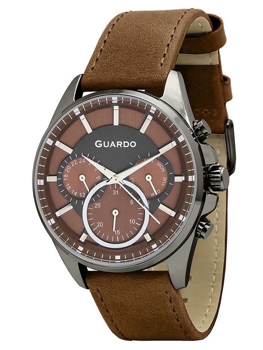 Годинник чоловічий Guardo 11999-1 Оригінал Гарантія Часы Гуардо Watch