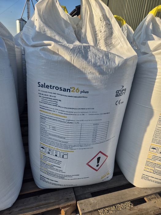 Saletrosan 26+(32.5S) nawóz azotowy z siarką mozliwy dowóz HDS