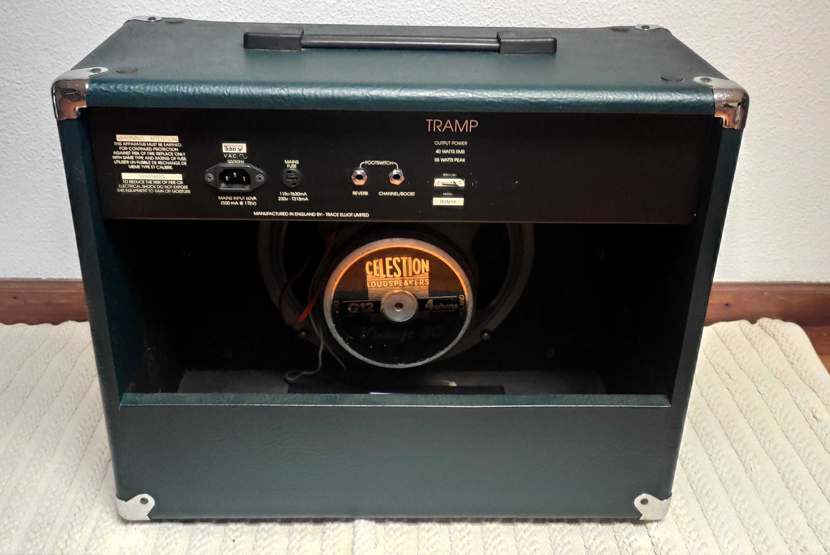 Amplificador Trace Elliot Tramp 40 Watt Guitar Combo + oferta órgão