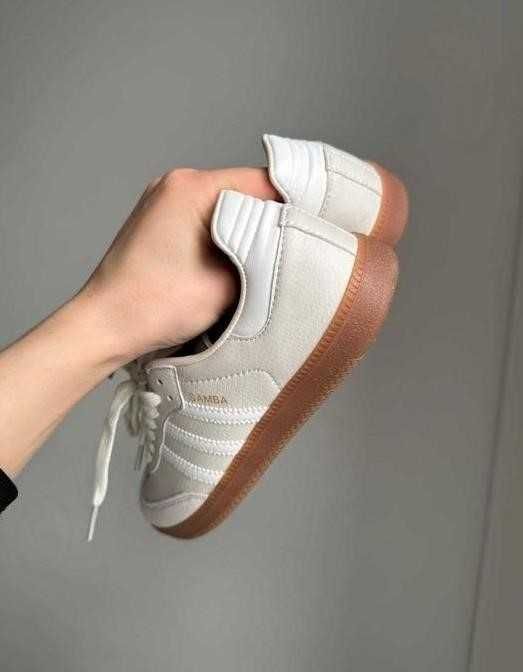 Женские кроссовки Adidas Samba Mint Beige 36-41 адидас ТОП весни