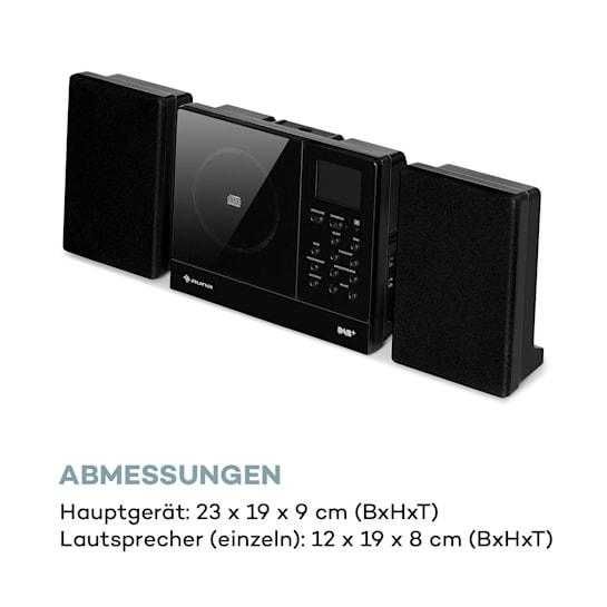 Інтернет-радіо Auna Connect (10034996) DAB+,FM,USB,AUX,CD,будильник