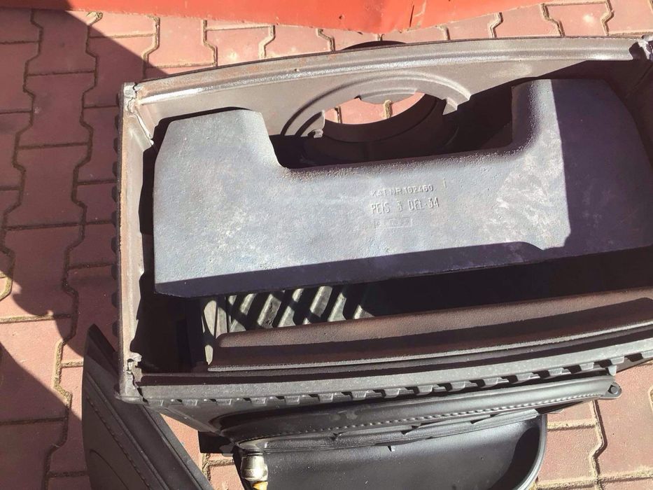 kominek z szybką Jotul nr 3 f3  kolor czarny nowe plyty