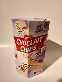 Nestle choclait chips białe 115 g chipsy czekoladowe białe