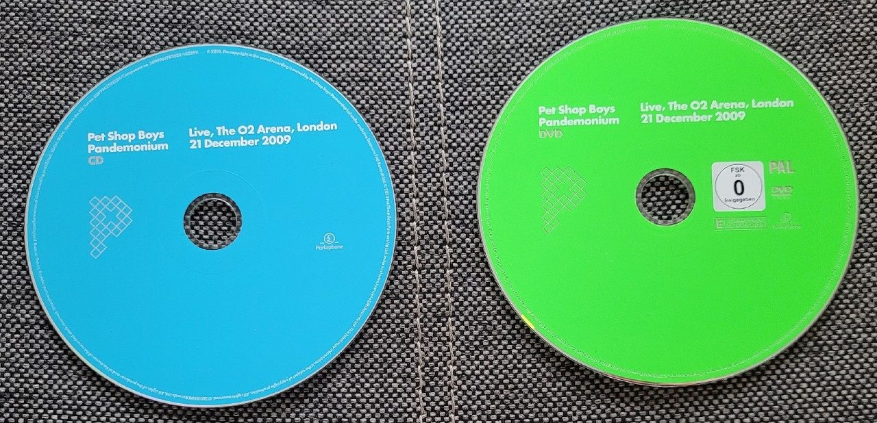Pet Shop Boys Pandemonium Live From The O2 Arena CD+DVD