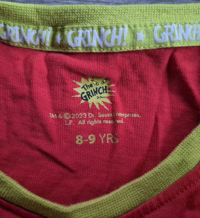 Піжама бавовна у новорічному стилі Грінч на 8-9років