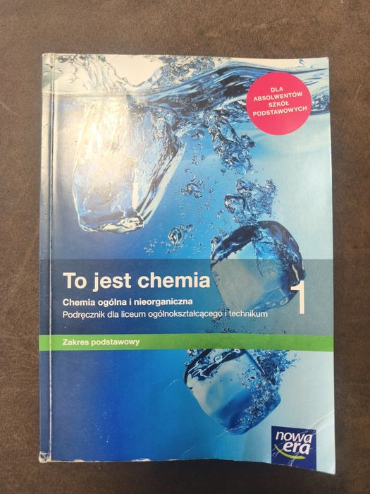 To jest chemia 1 zakres podstawowy