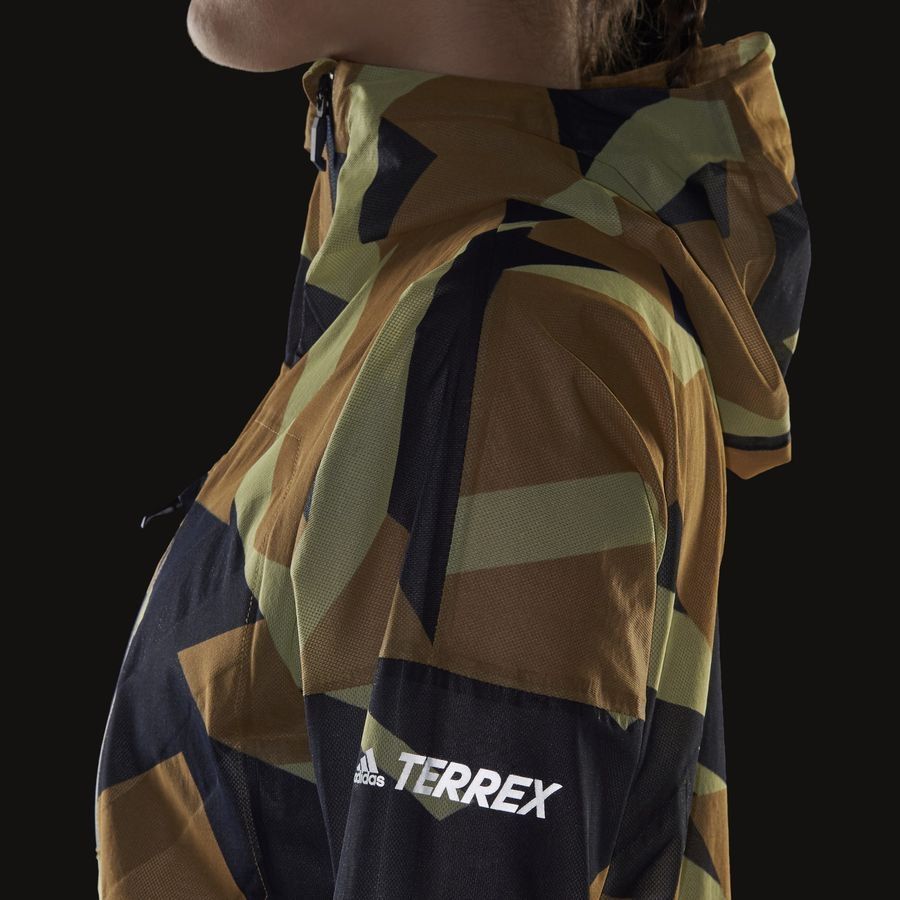 Kurtka Damska Przeciwdeszczowa Adidas Terrex M Bieganie Run Nowa 649zł