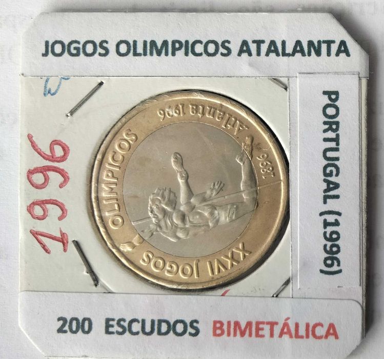 7 Moedas 200 Escudos  República Portuguesa Comemorativas  Bimetálicas