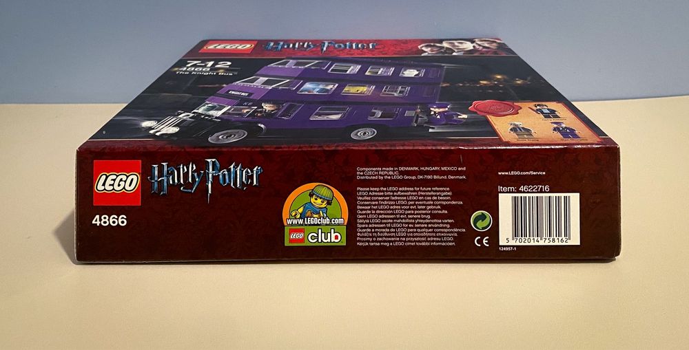Klocki LEGO Harry Potter The Knight Bus 4866 autobus piętrowy unikat