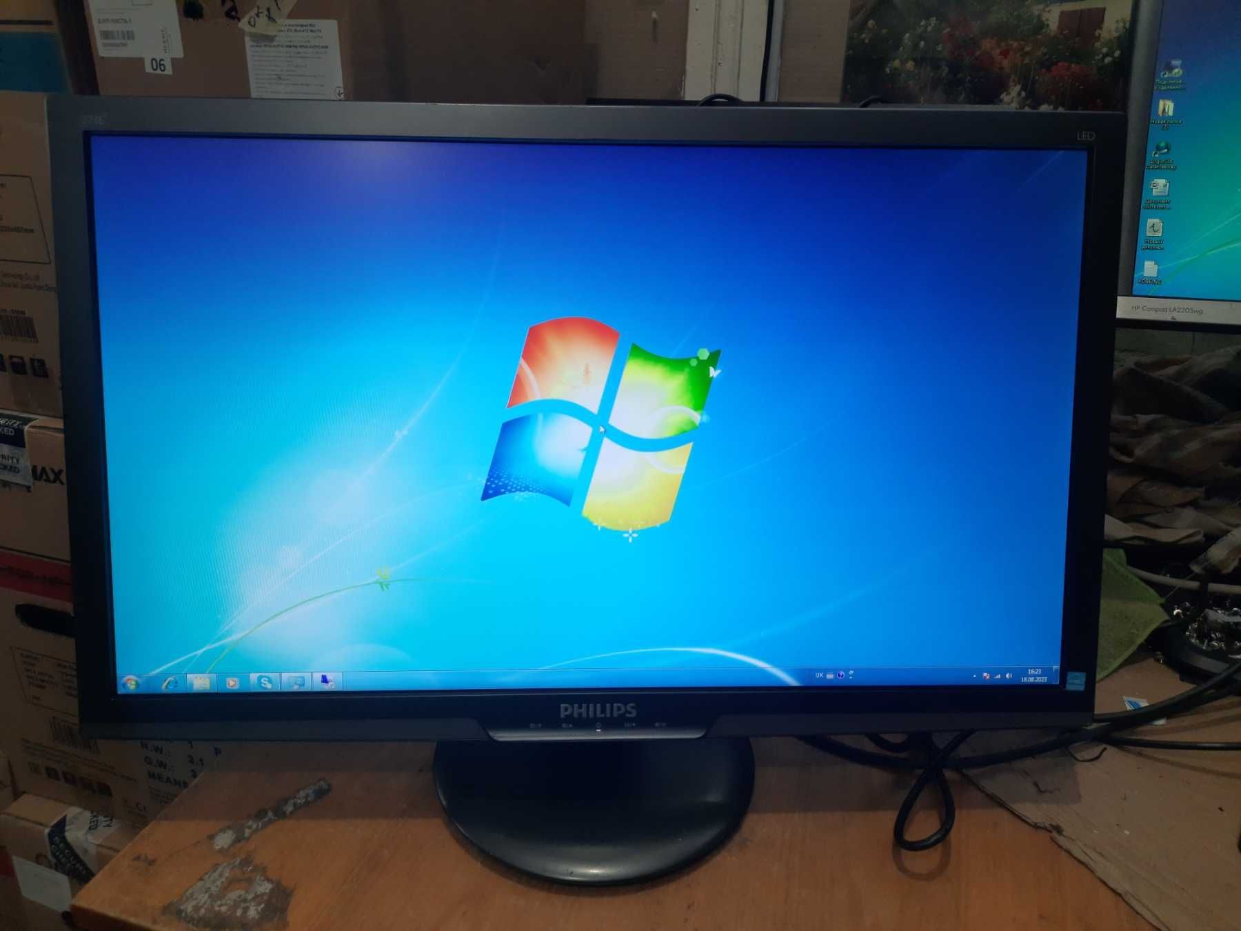 Монітор 27" Philips 273E3LSB TN LED DVI VGA ОПТ Безготівка ! кількість