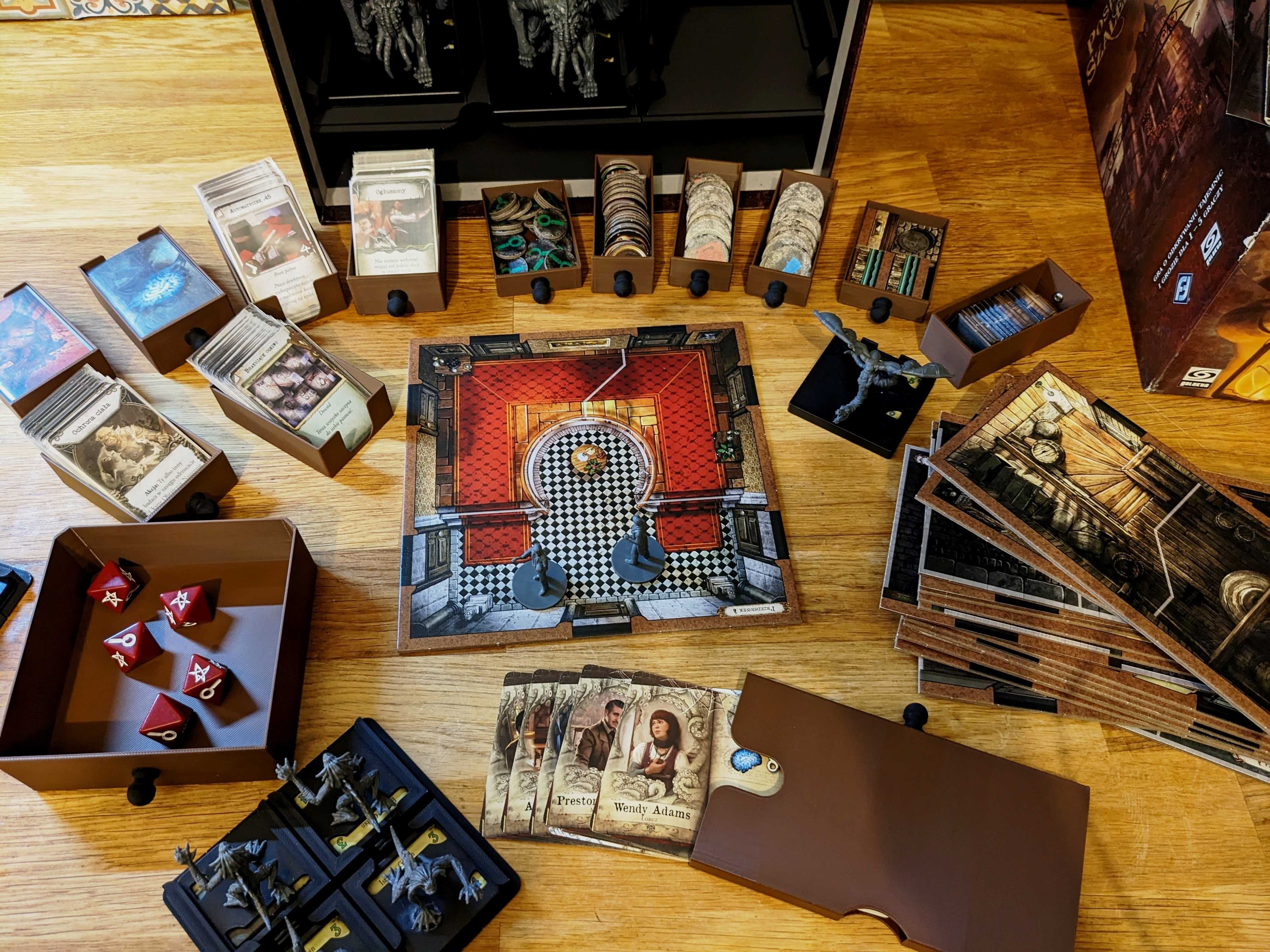 Insert organizer premium do gry Posiadłość Szaleństwa 2 edycja!