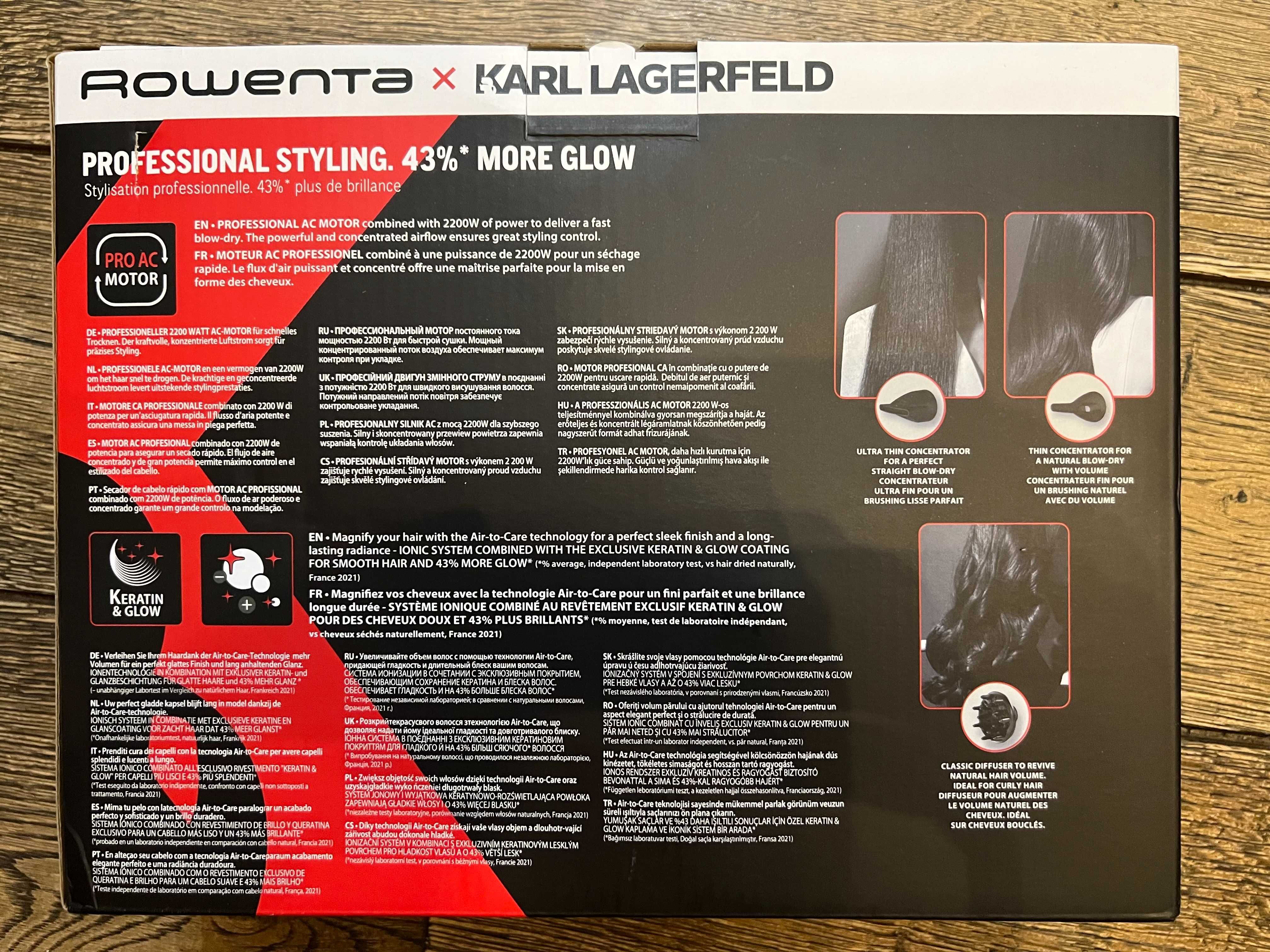 Suszarka Rowenta x Karl Lagerfeld