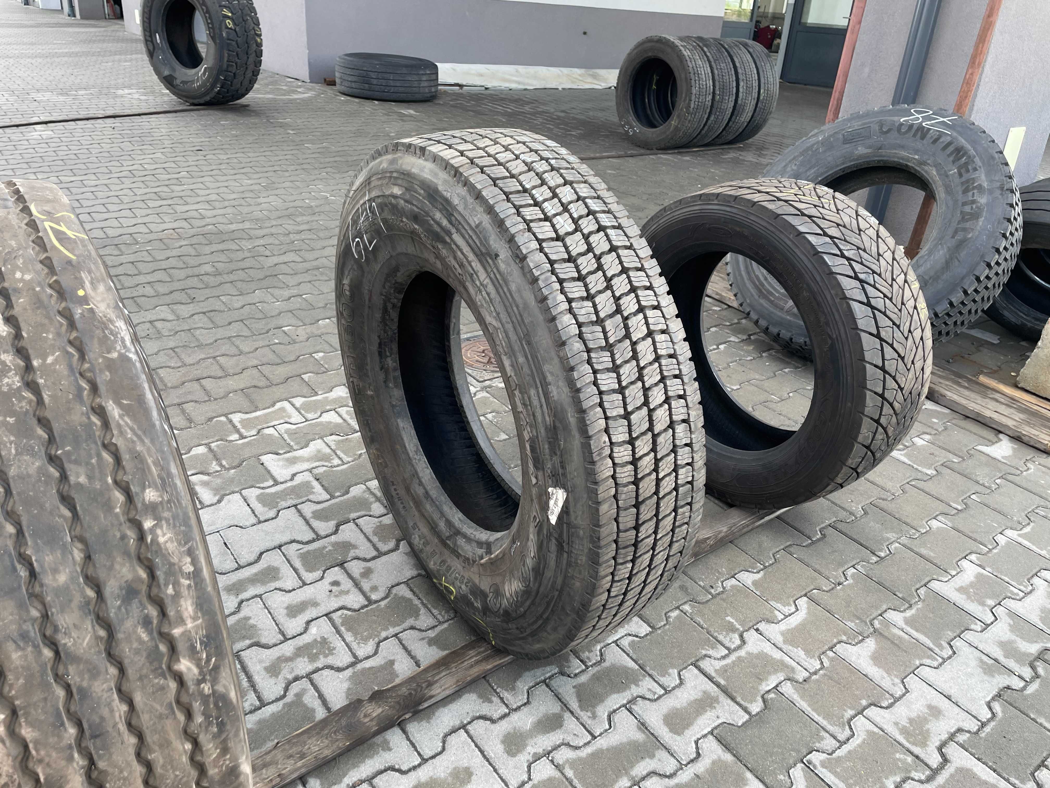 295/80R22.5 Opona Bieżnikowana Typ Kostka