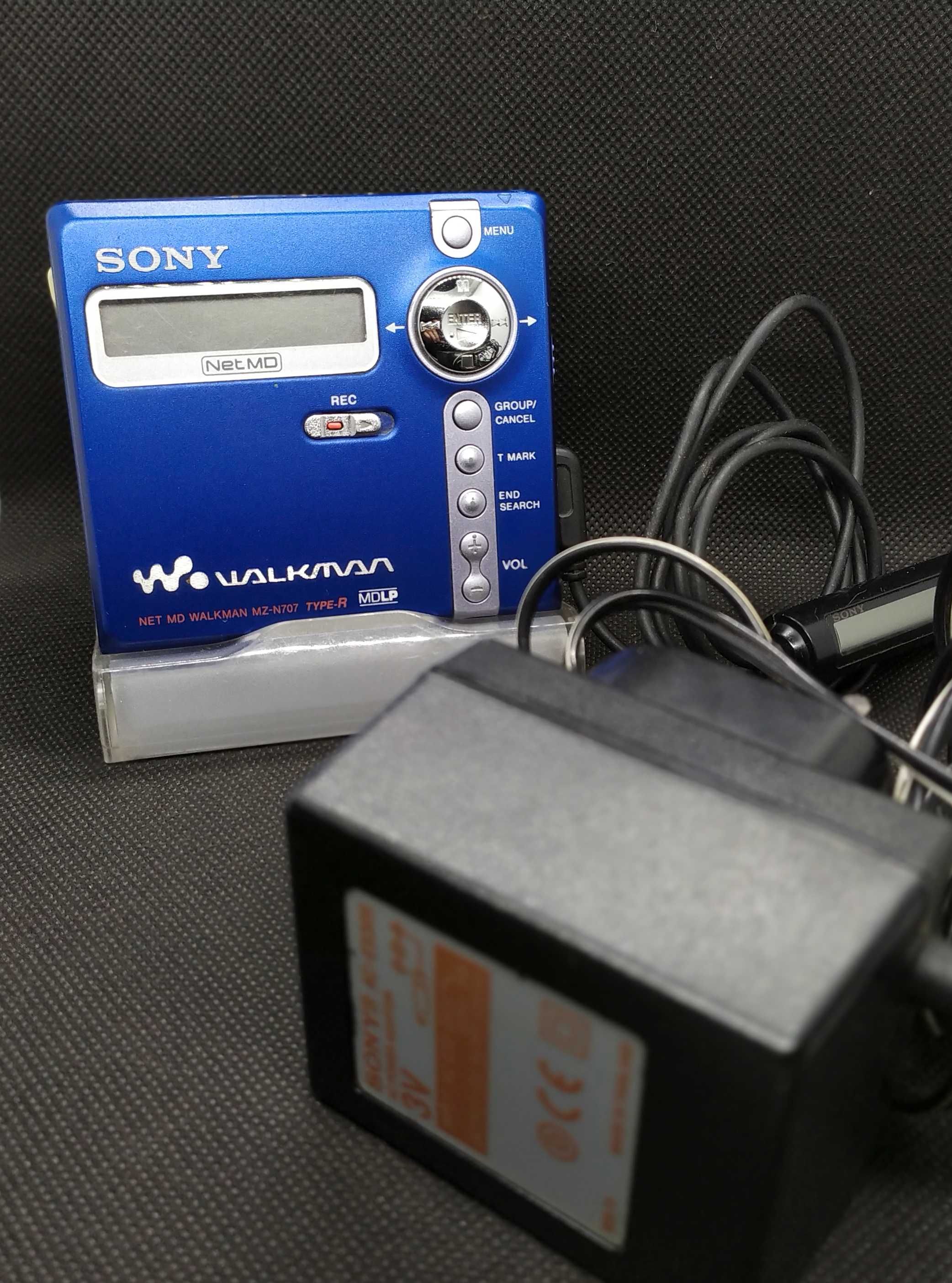 SONY NET MD MZ-N707 leitor gravador minidisk (Raro)