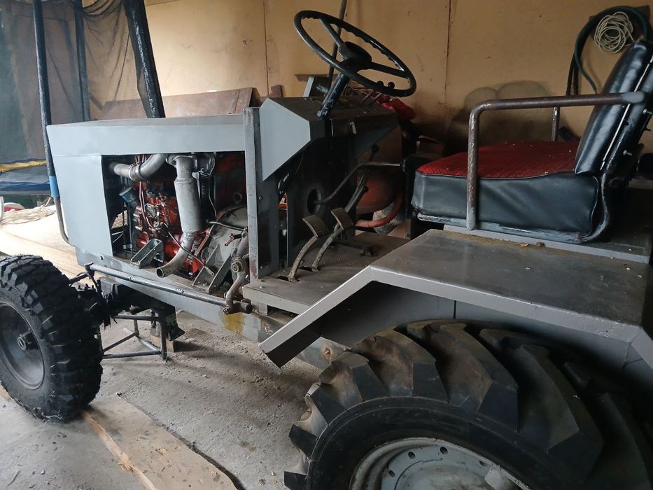 Трактор саморобниц 4×4