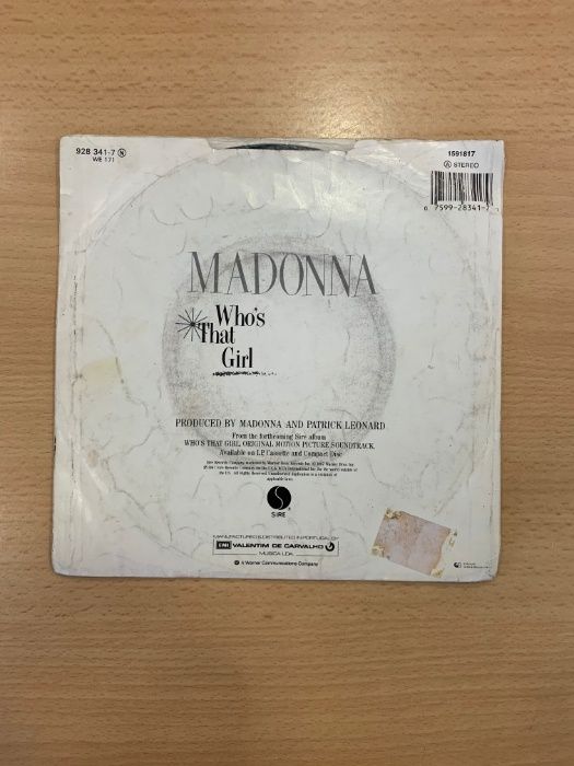 Disco Vinil - Single - Madonna - Who´s That Girl