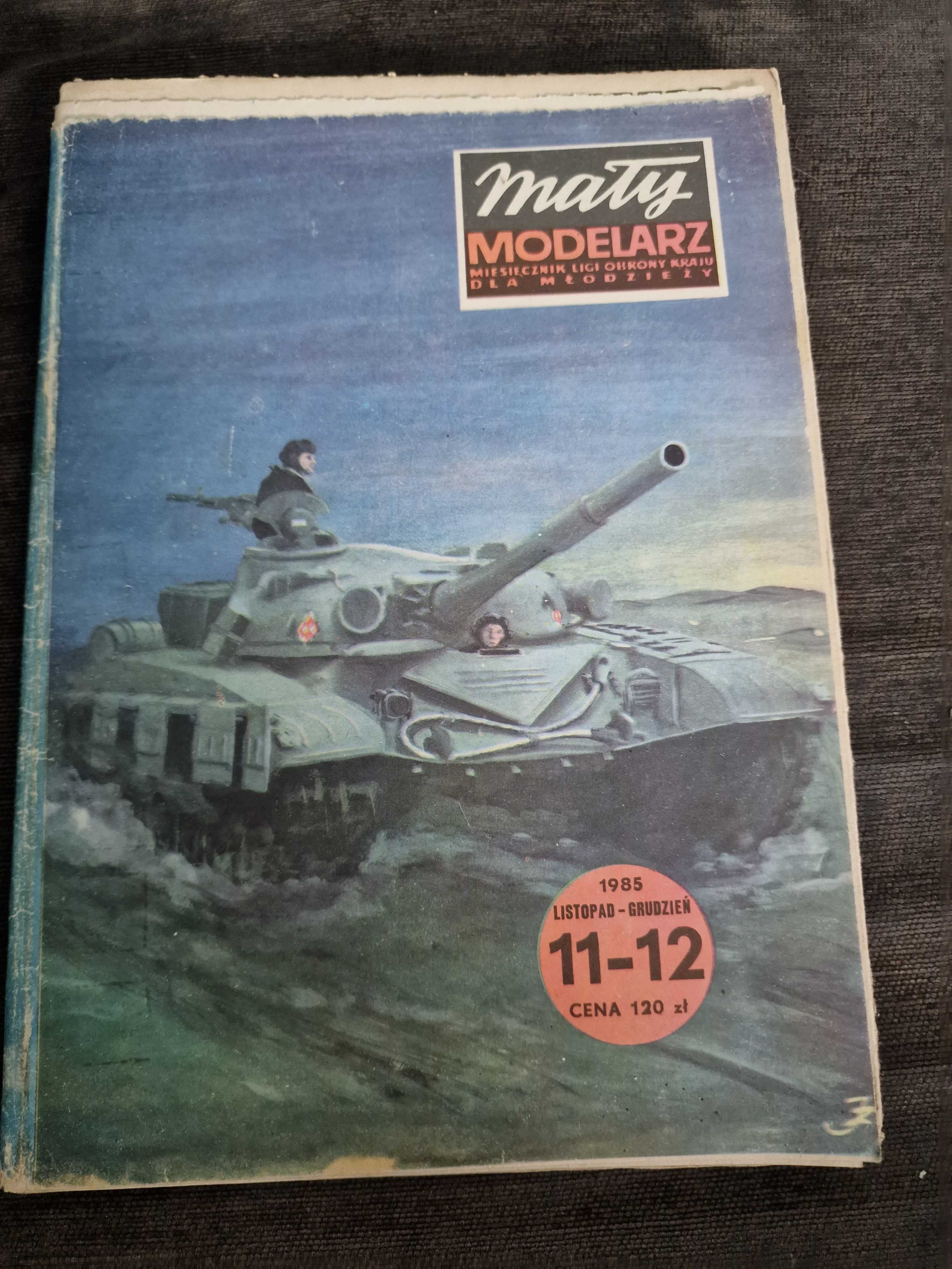 Mały Modelarz 11-12/1985 CZOŁG ŚREDNI T-72