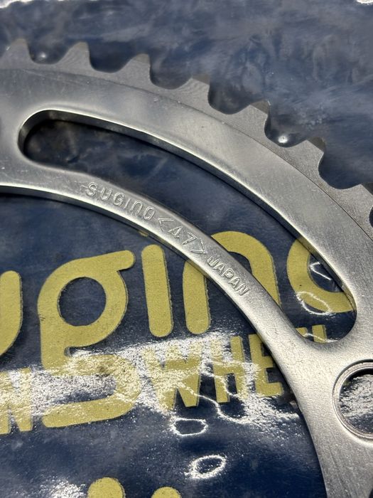 blat, zębatka torowa sugino mighty competition 47t 151bcd