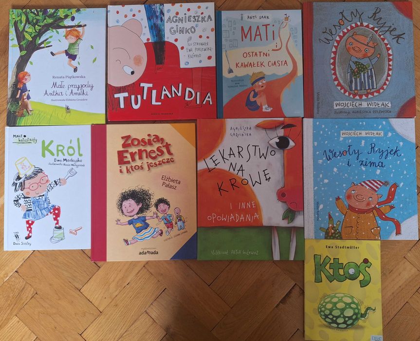 Książki dla dzieci. Zestawy.