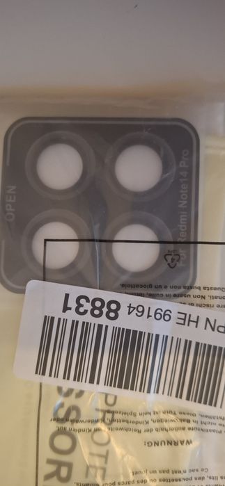 Películas mais protecção de câmara