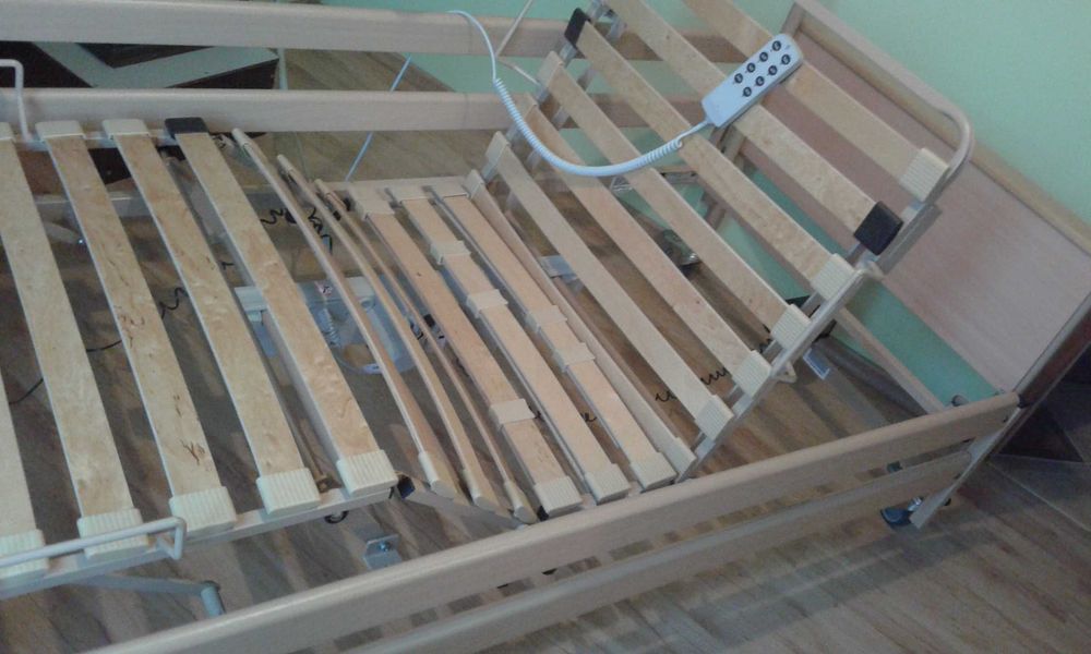 Łóżko rehabilitacyjne Burmeier 4 funkcje ,pilot