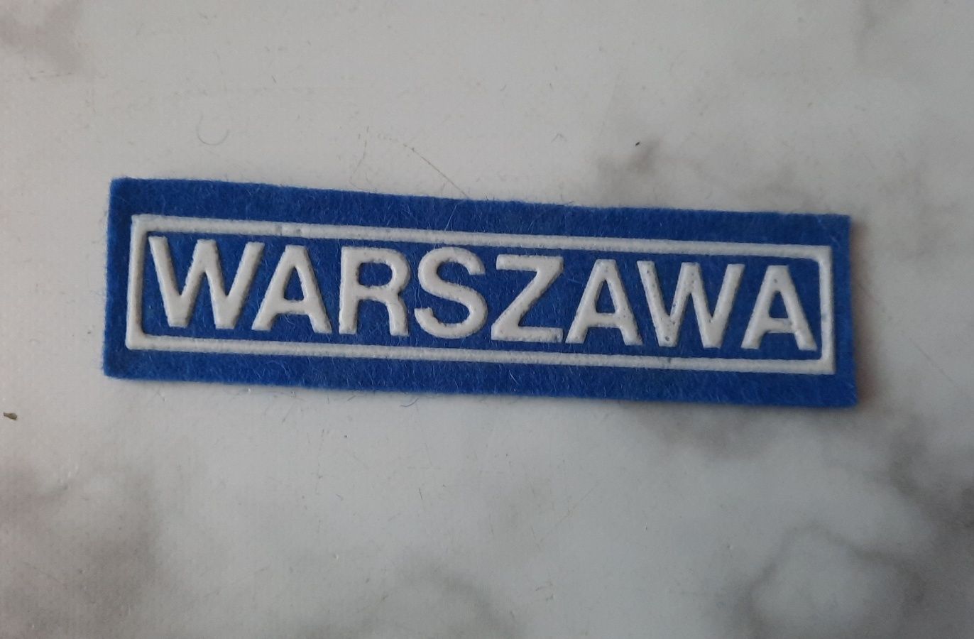 Milicja naszywki na ubrania niebieskie zomo ormo