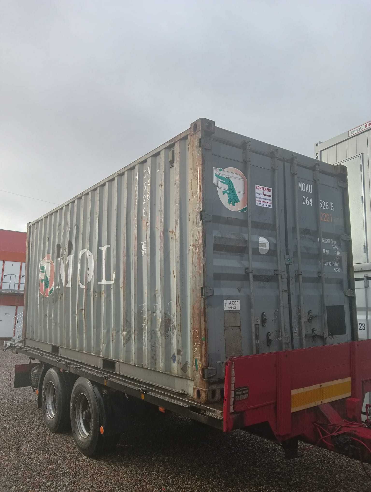 20ft Standardowy kontener transportowy/PJ