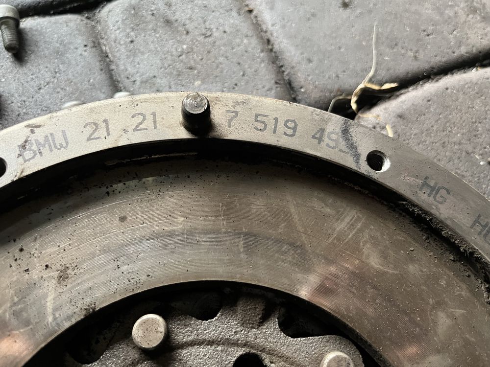 Sprzeglo dwumasa docisk bmw e85 e86 z4 m54 2.2i 2.5i