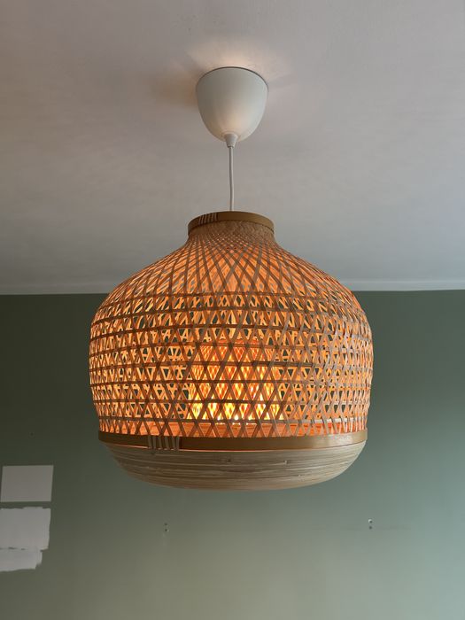 Sprzedam bambusową lampę IKEA MISTERHULT