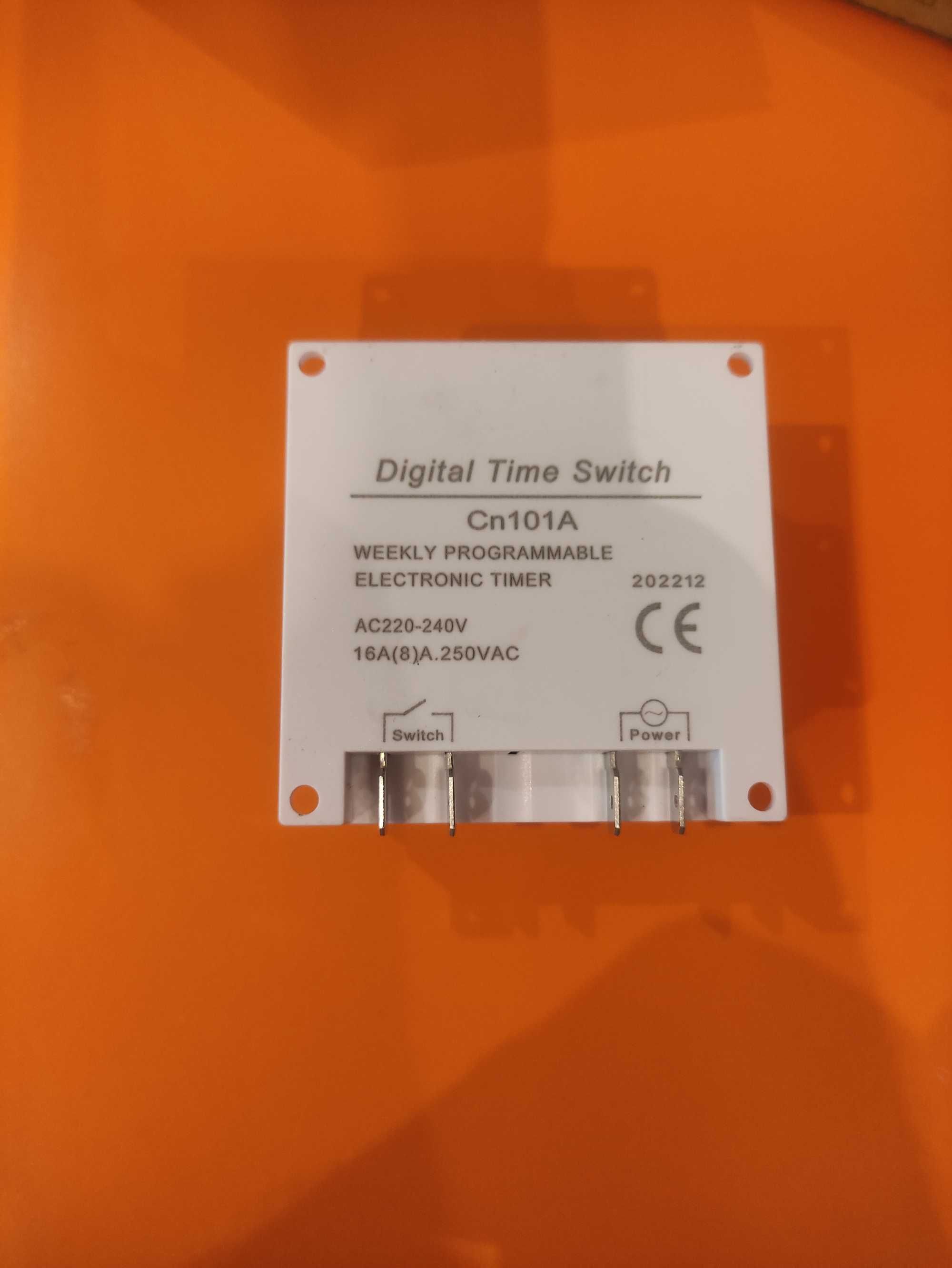 Недельный  таймер 220 и 12вольт, реле времени CN101A