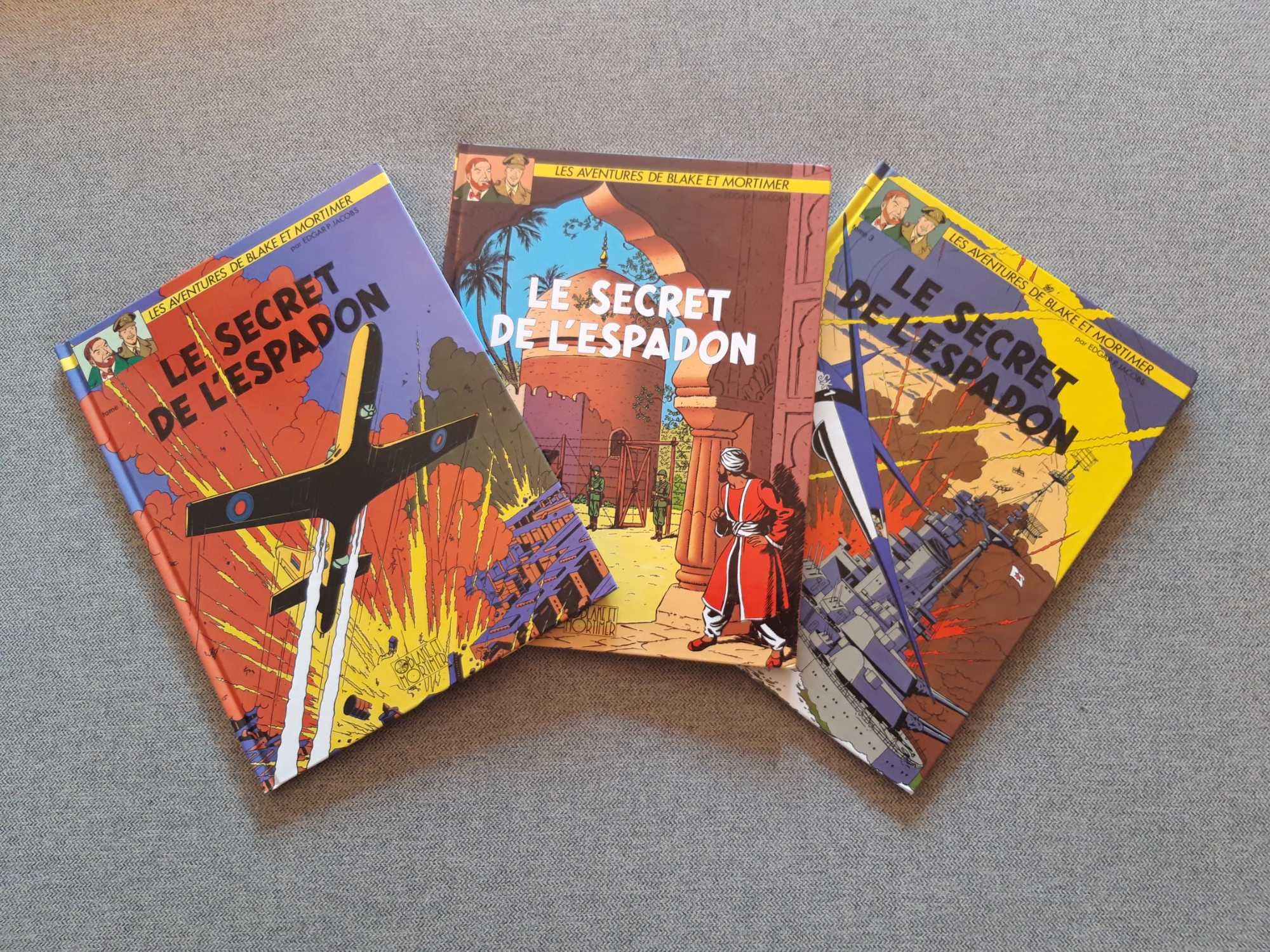 BD Blake et Mortimer "Le secret de l'espadon"