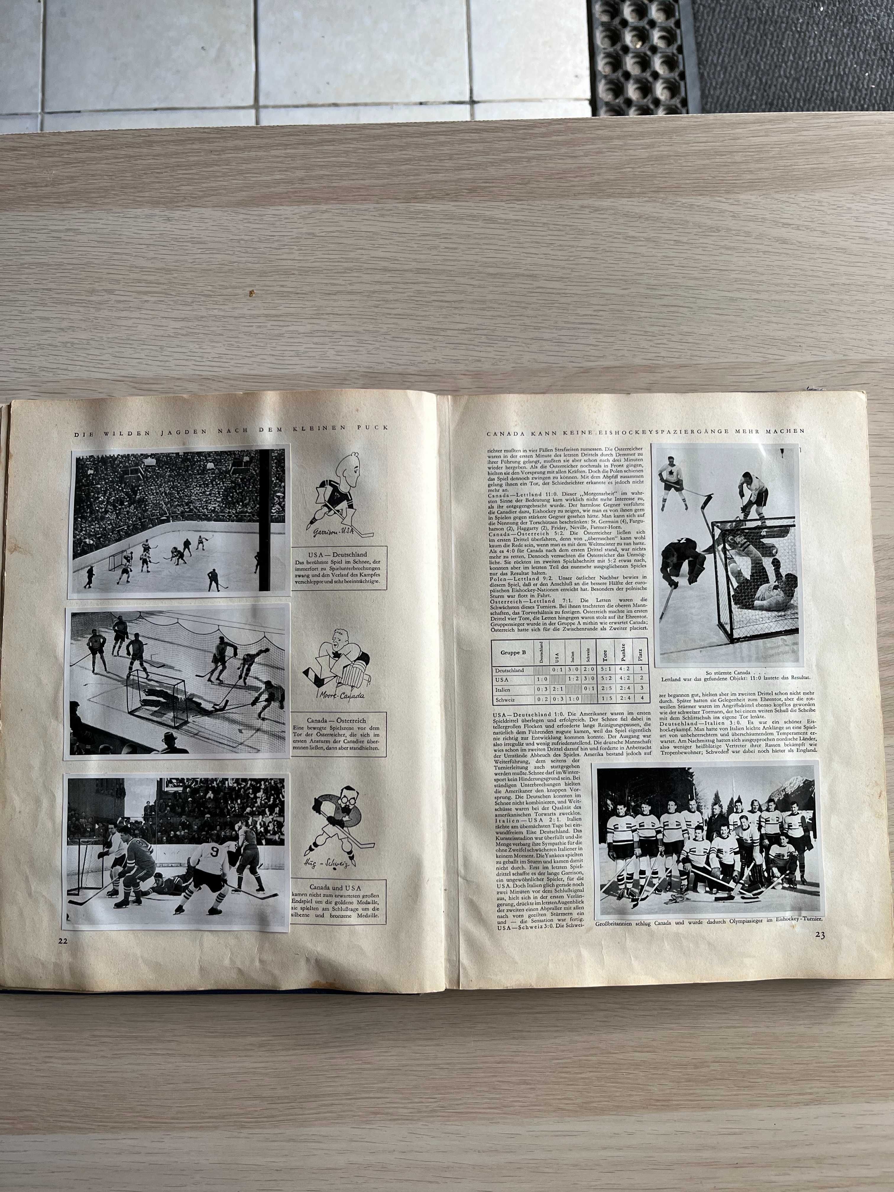 Olympia 1936 ; band 1 ; Die Olympischen Spiele 1936; album historyczny