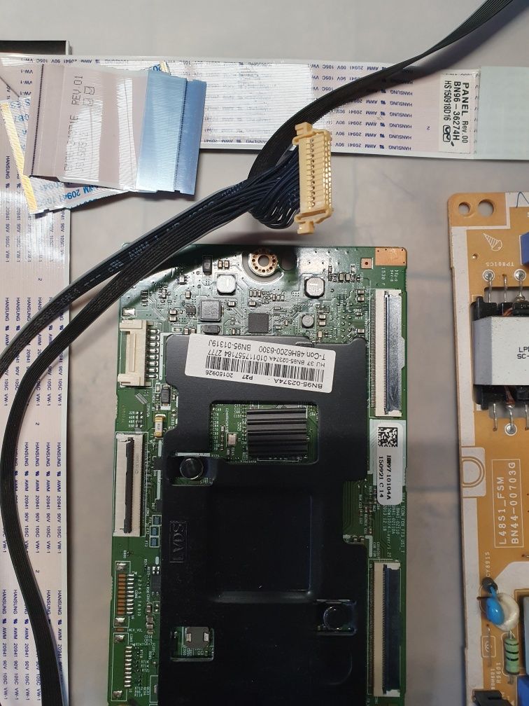 Płyta zasilająca t-con telewizor Samsung