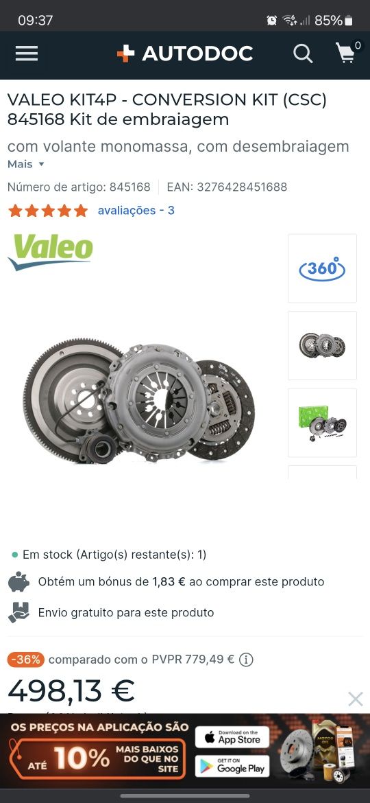 Kit de embraiagem