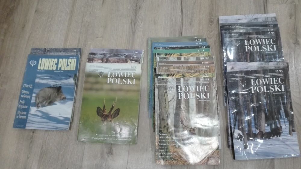 łowiec polski -różne numery