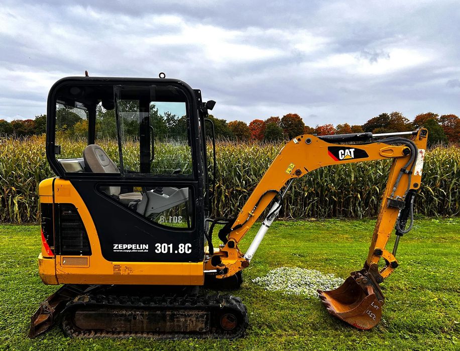 Caterpillar 301.8 C  Minikoparka Cat Caterpillar 301.8C 2011r