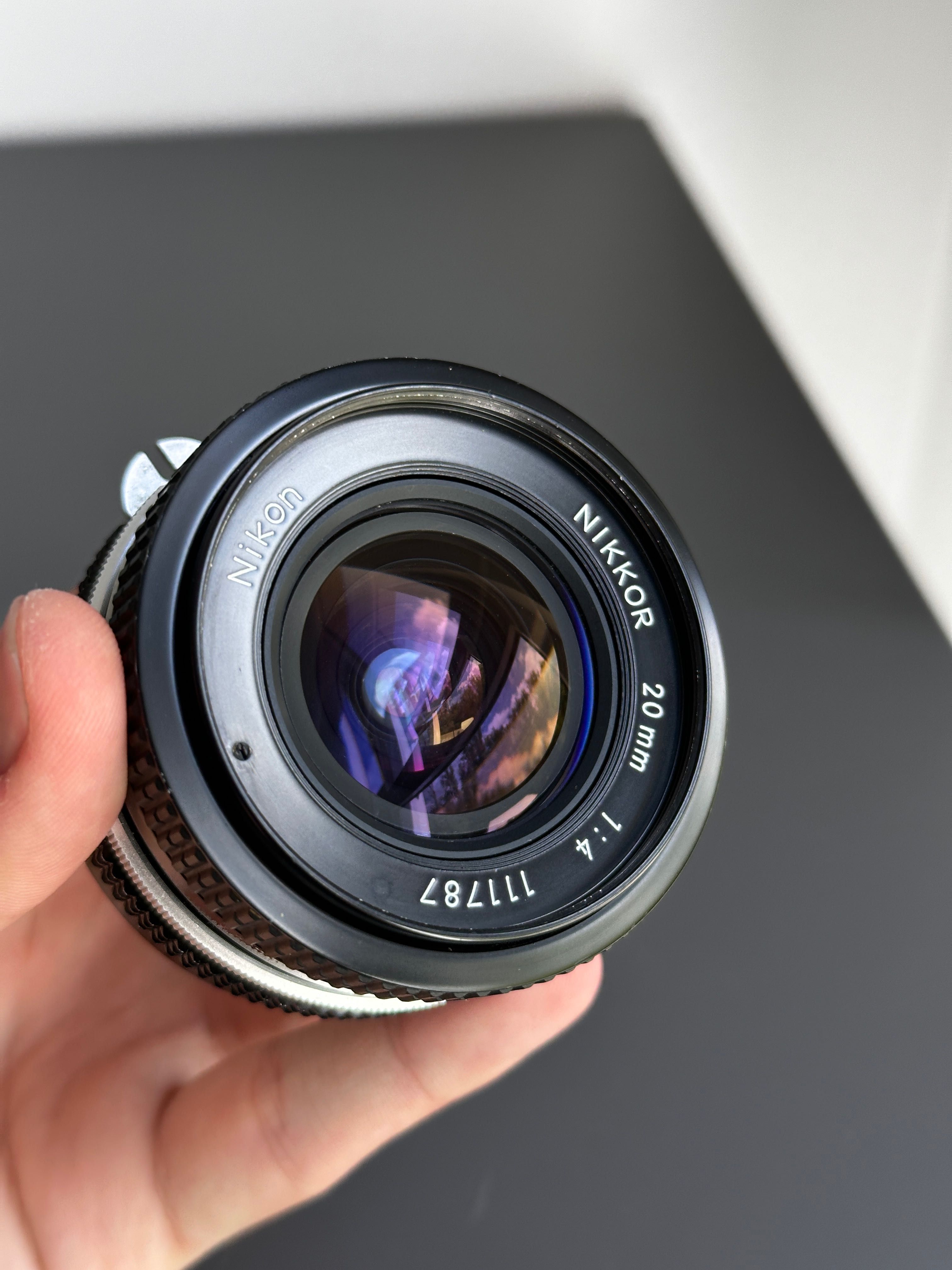 Obiektyw Nikkor 20mm f/4 non ai pre ai