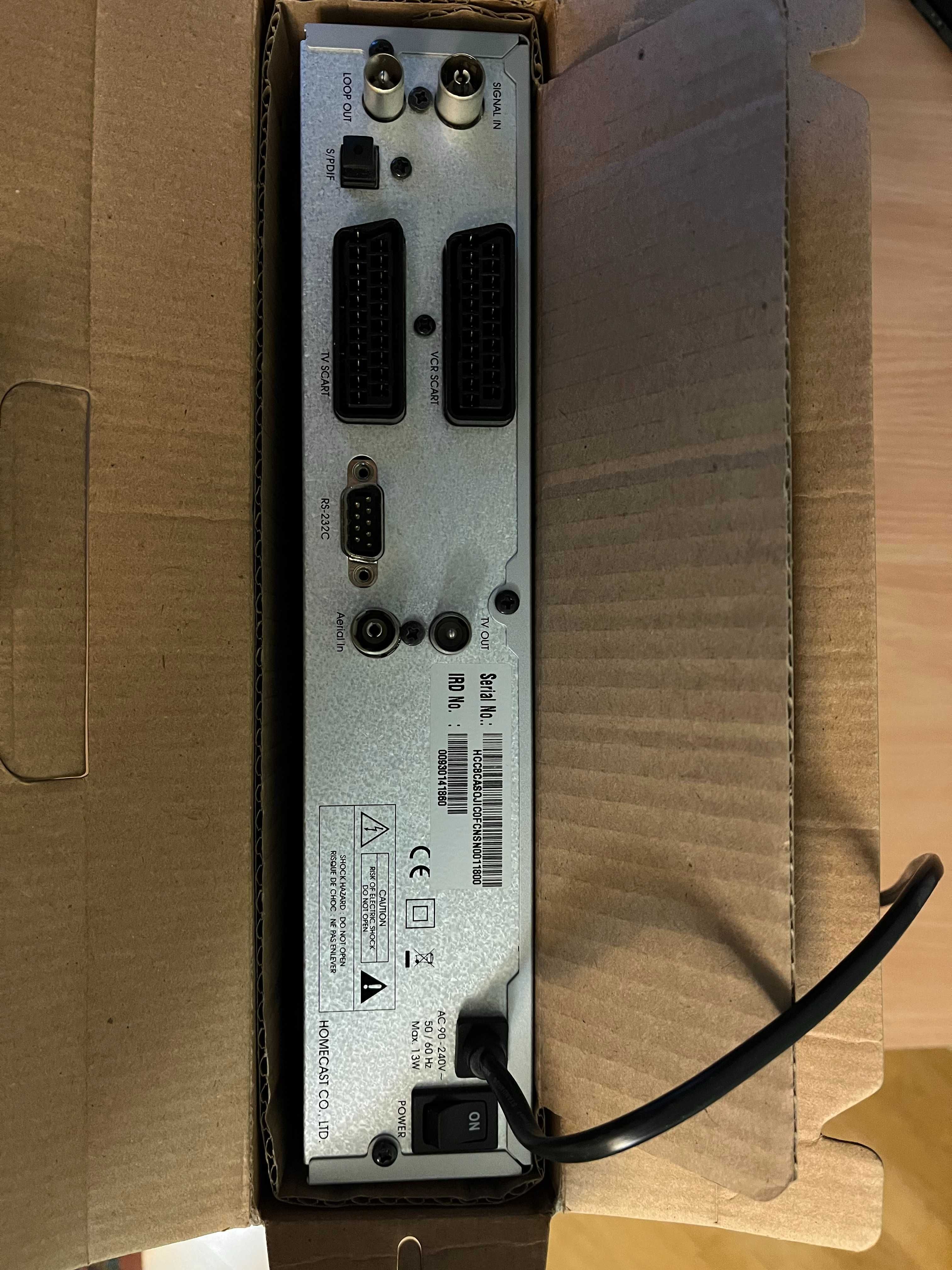 Продам ТВ-Тюнер супутниковий для кабельного телебачення Homecast C3200