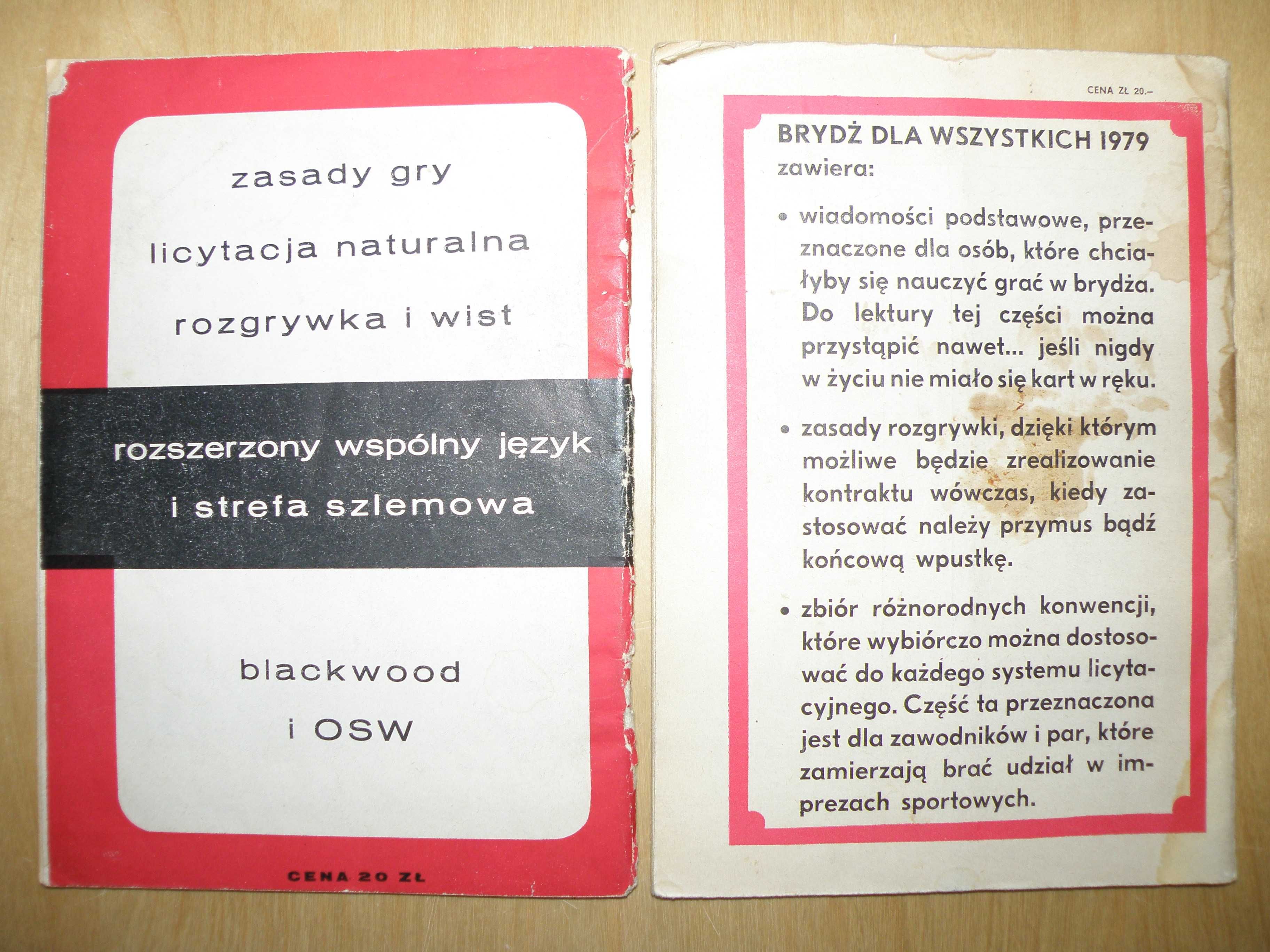 2 x Brydż dla wszystkich