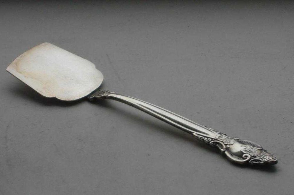 Новая Лопатка Троянда Мельхиор СССР Серебрение