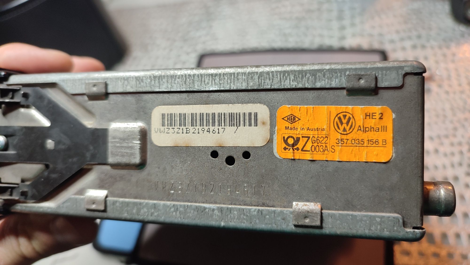 Radio samochodowe VW Alpha 3 III
