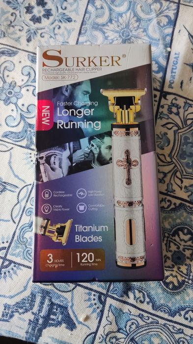 Máquina T9 cabelo/barba