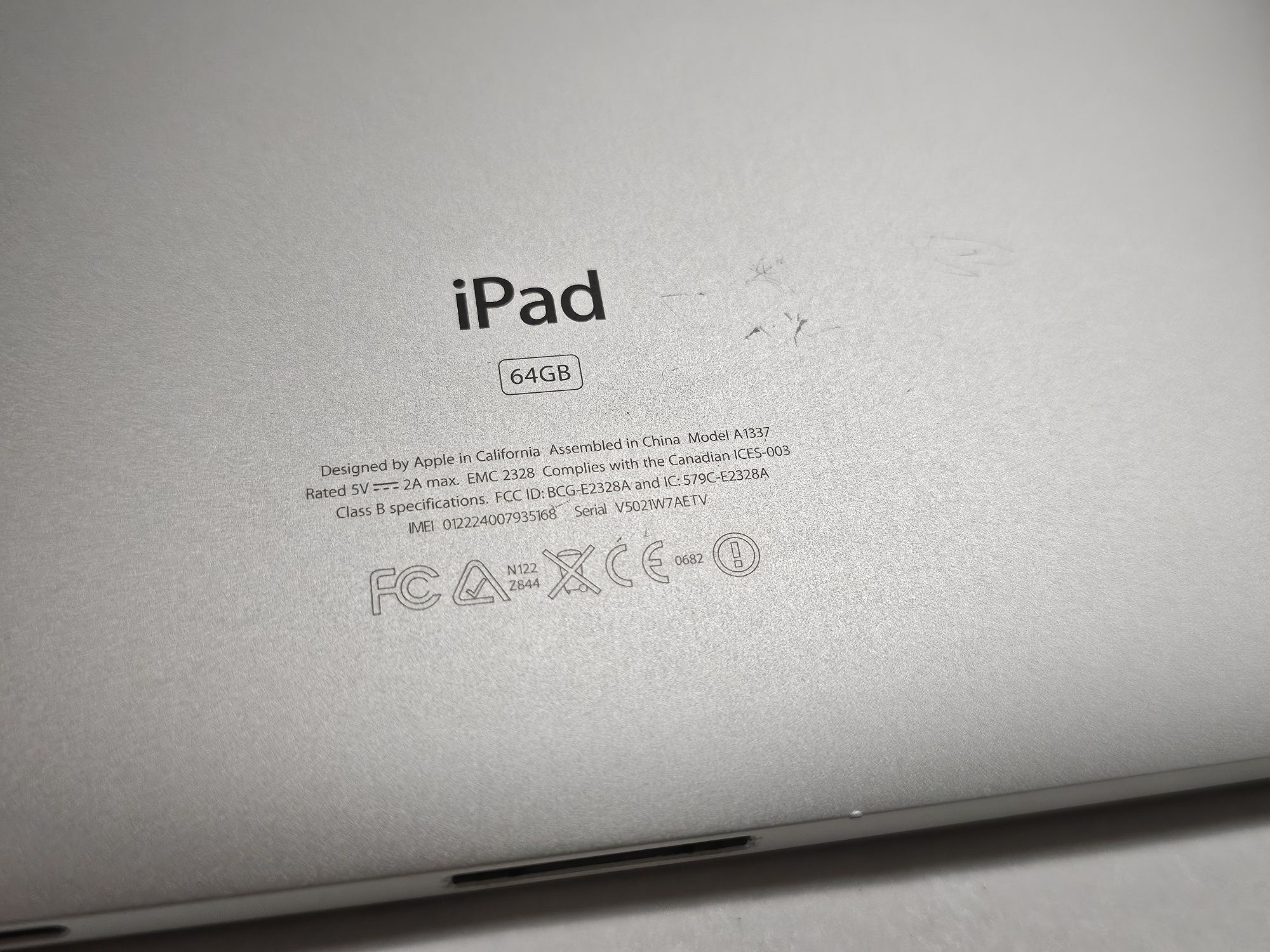Під ремонт Планшетний Комп'ютер Apple iPad A1337 64GB 3G Wi-Fi