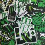 50 Stickers Autocolantes Monster