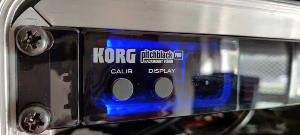 Korg Pitchblack Pro - afinador unidade de rack