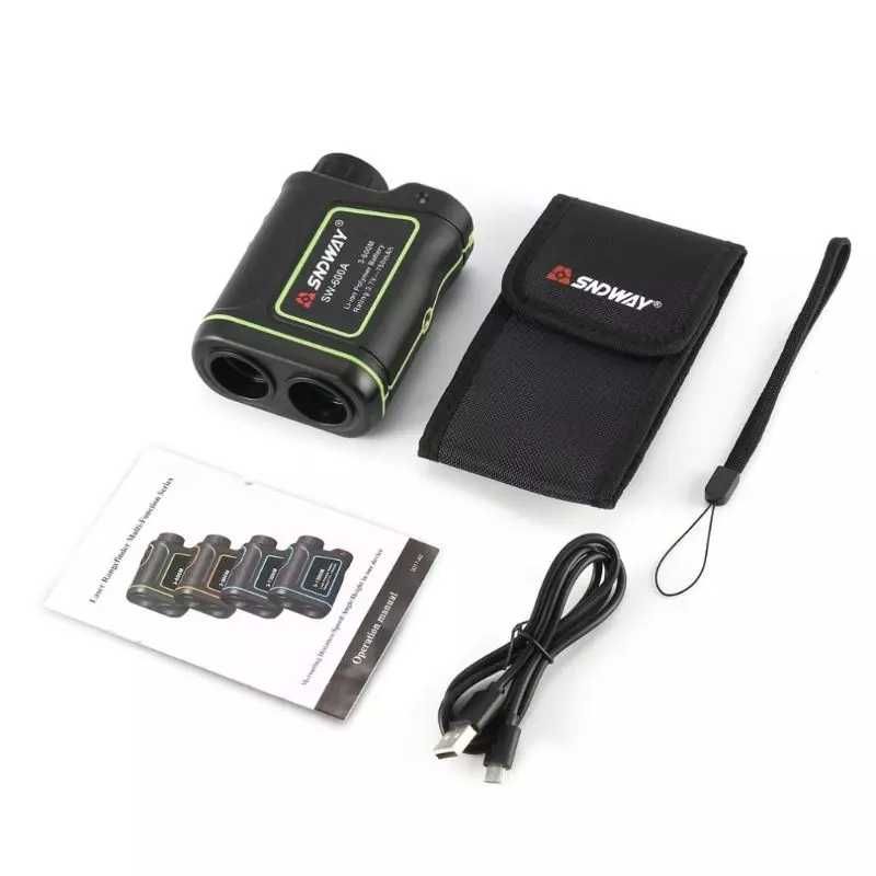 Dalmierz laserowy do polowania, golfa 600m SNDWAY SW-600A