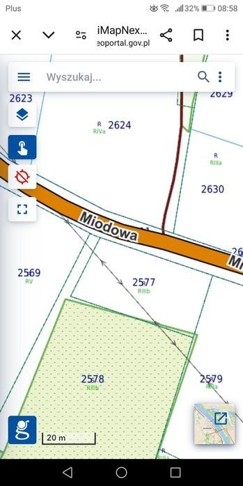 Działka widokowa pod dom w Pruchniku